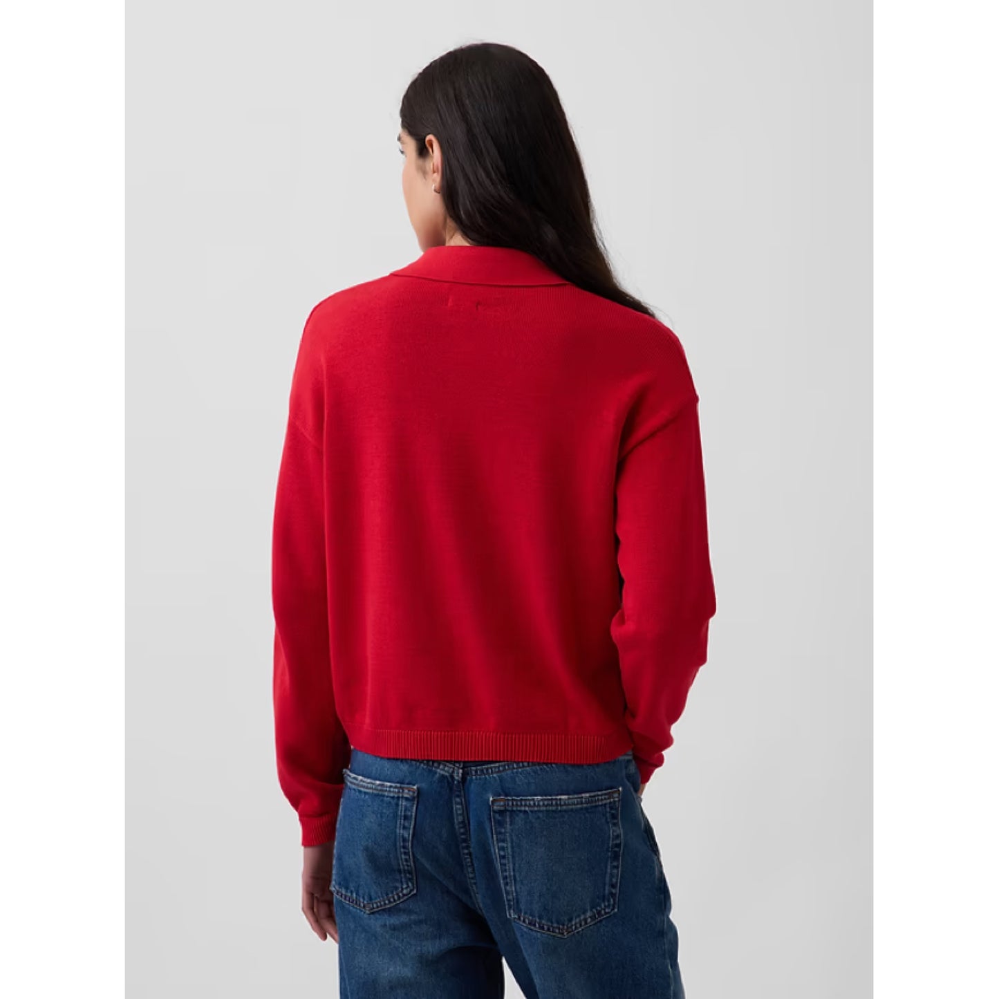 GAP Relaxed Polo Sweater