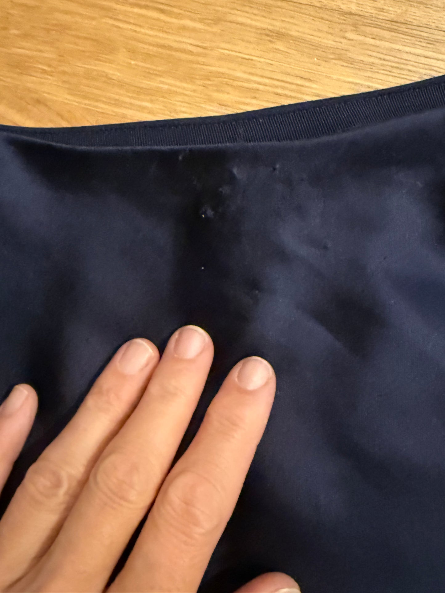 Simkhai Navy Maxi Skirt