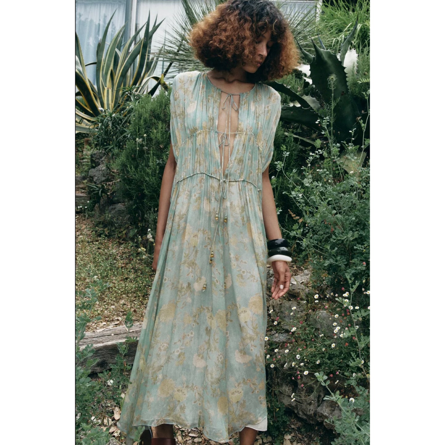Zara Collection Chiffon Dress