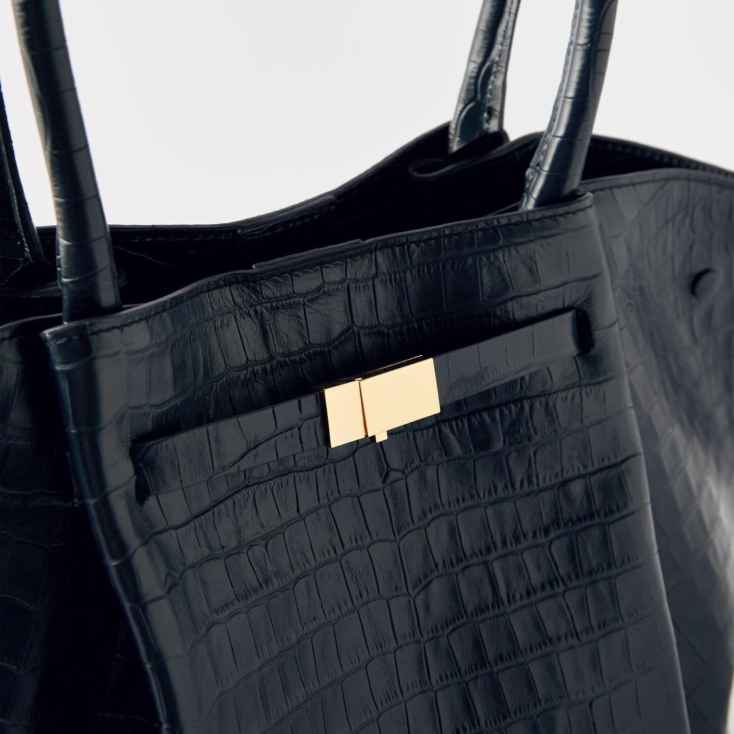DeMellier Croc Embossed Tote