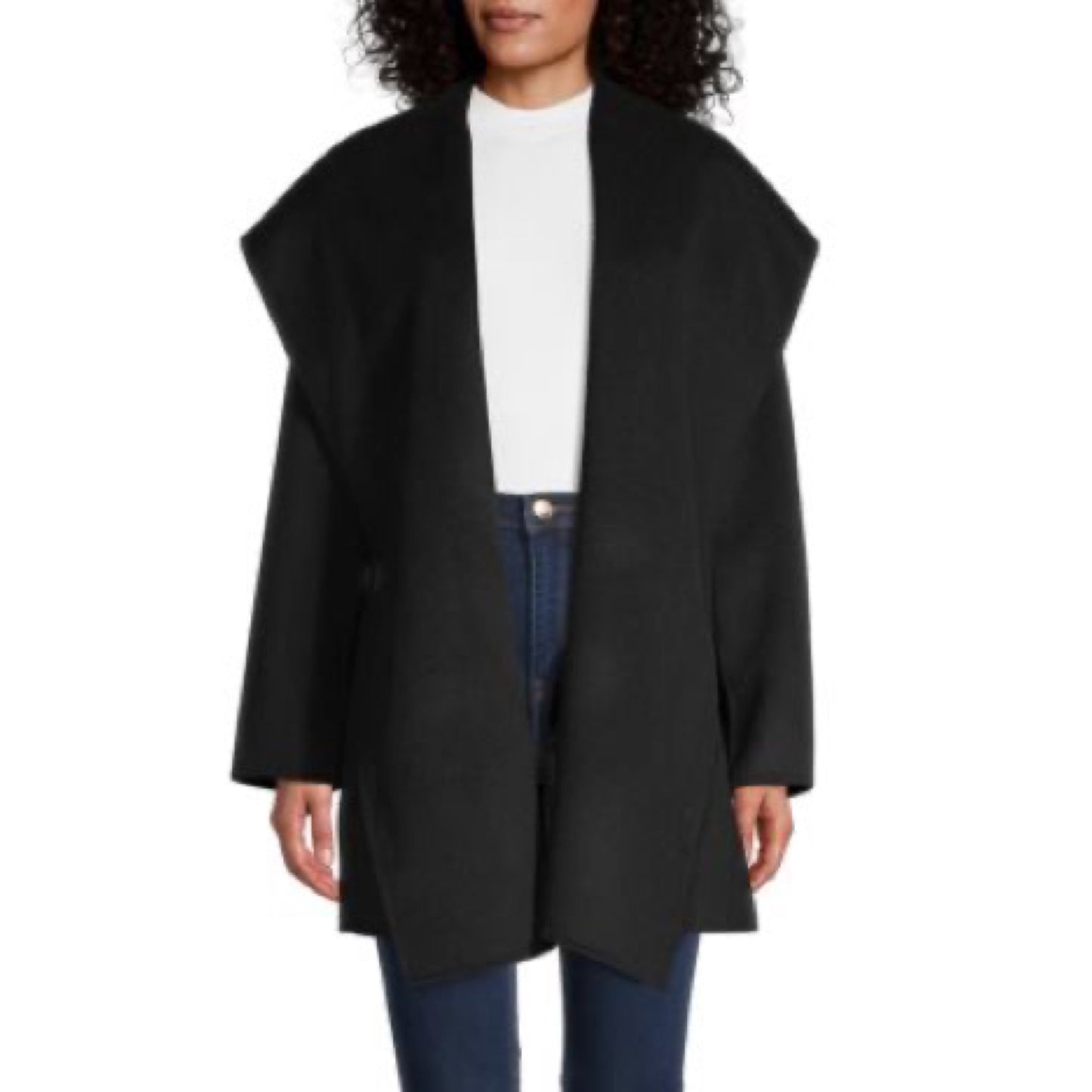 Vince Wool Hooded Coat