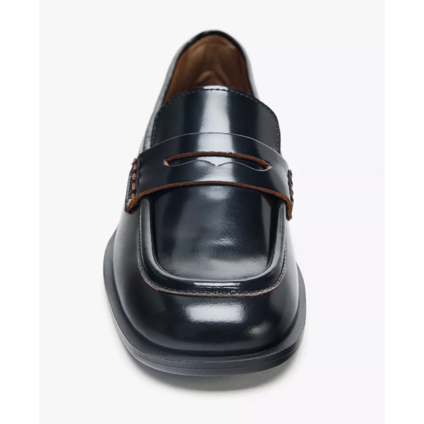 Zara Leather Loafers
