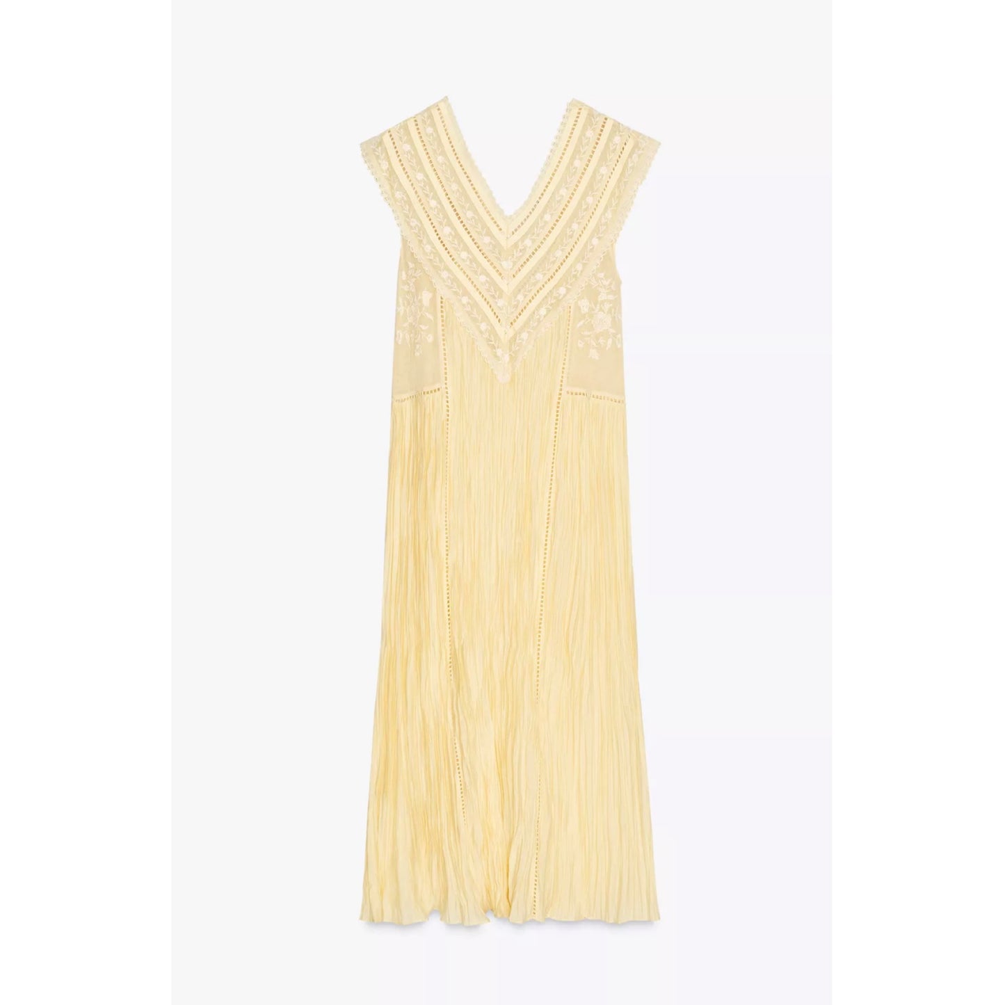 Zara Collection Pleated Dress