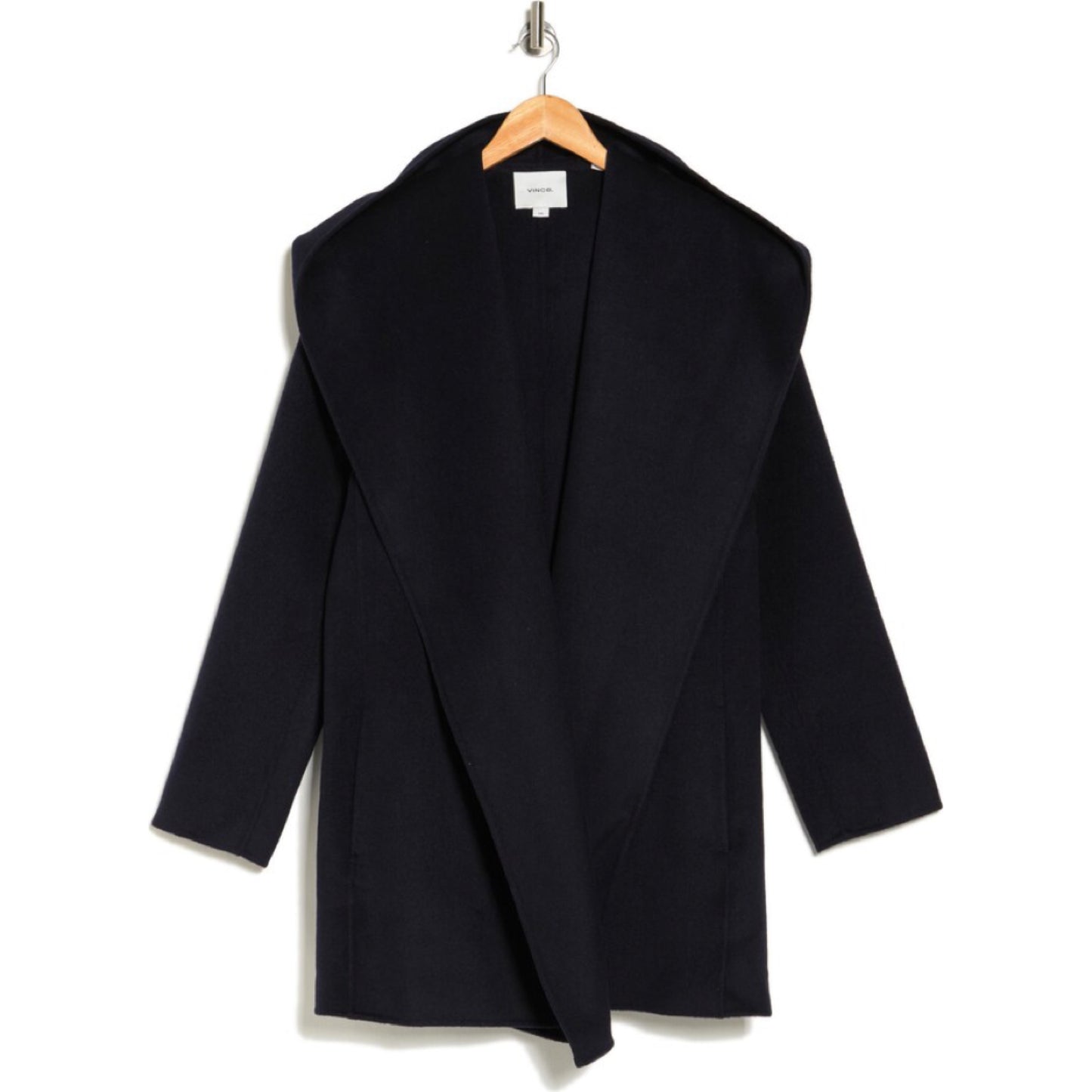 Vince Wool Hooded Coat