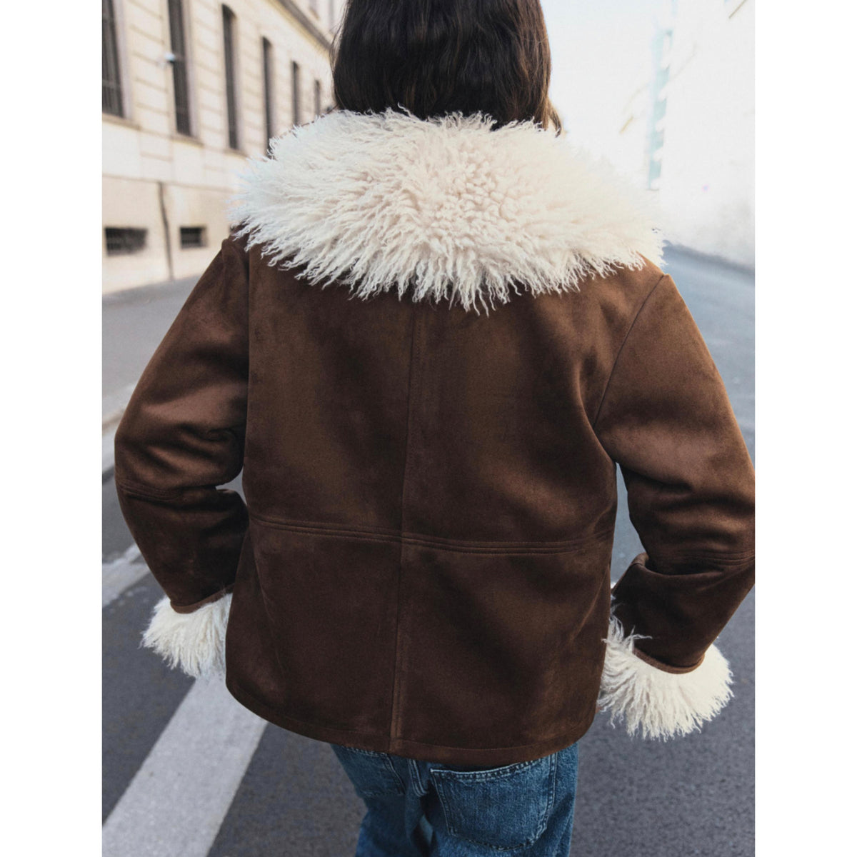 Zara Fur Trim Jacket
