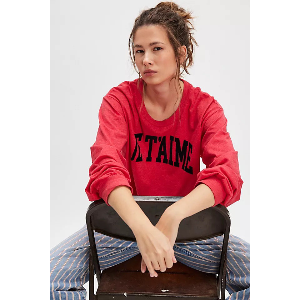 Chaser Je T’aime Sweatshirt