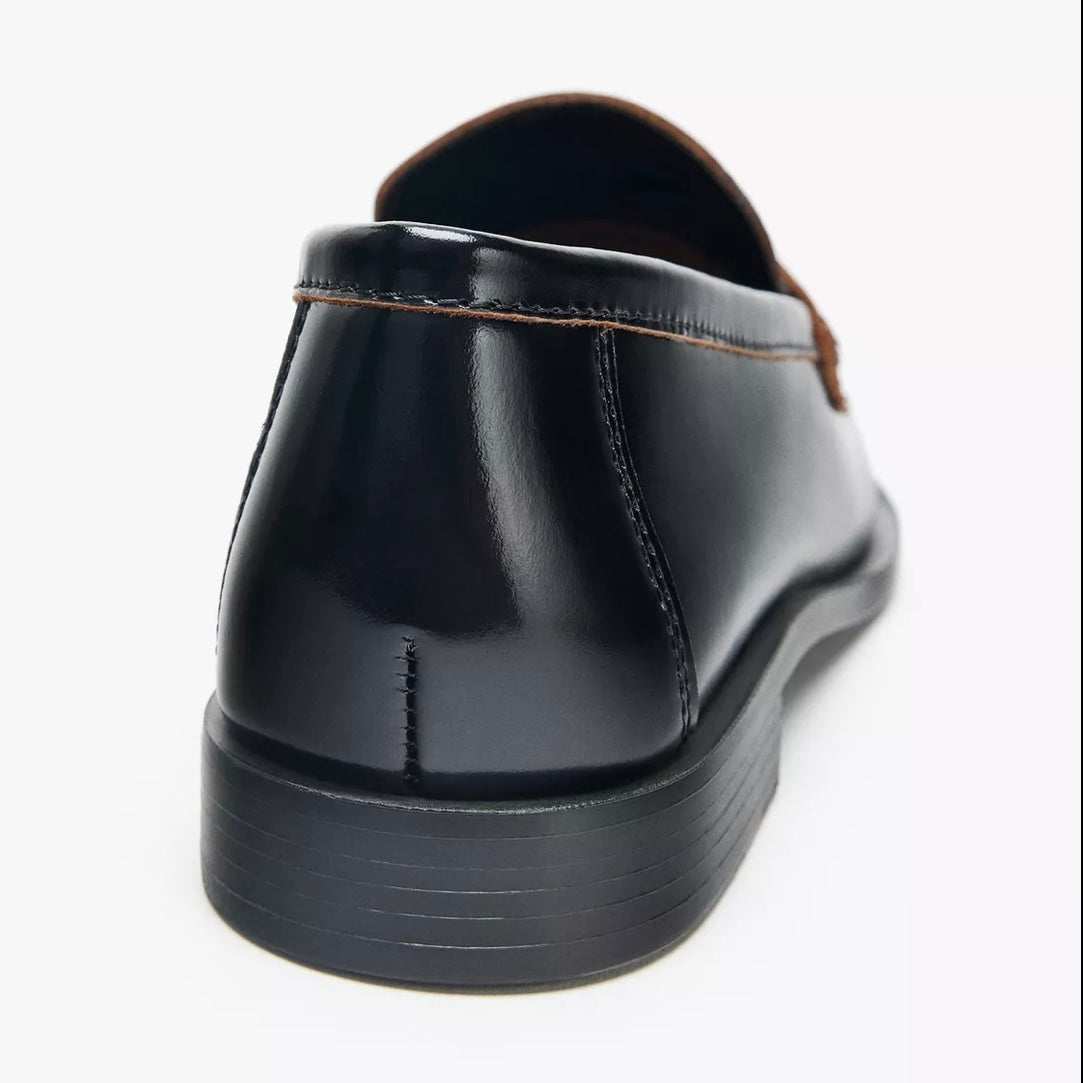 Zara Leather Loafers