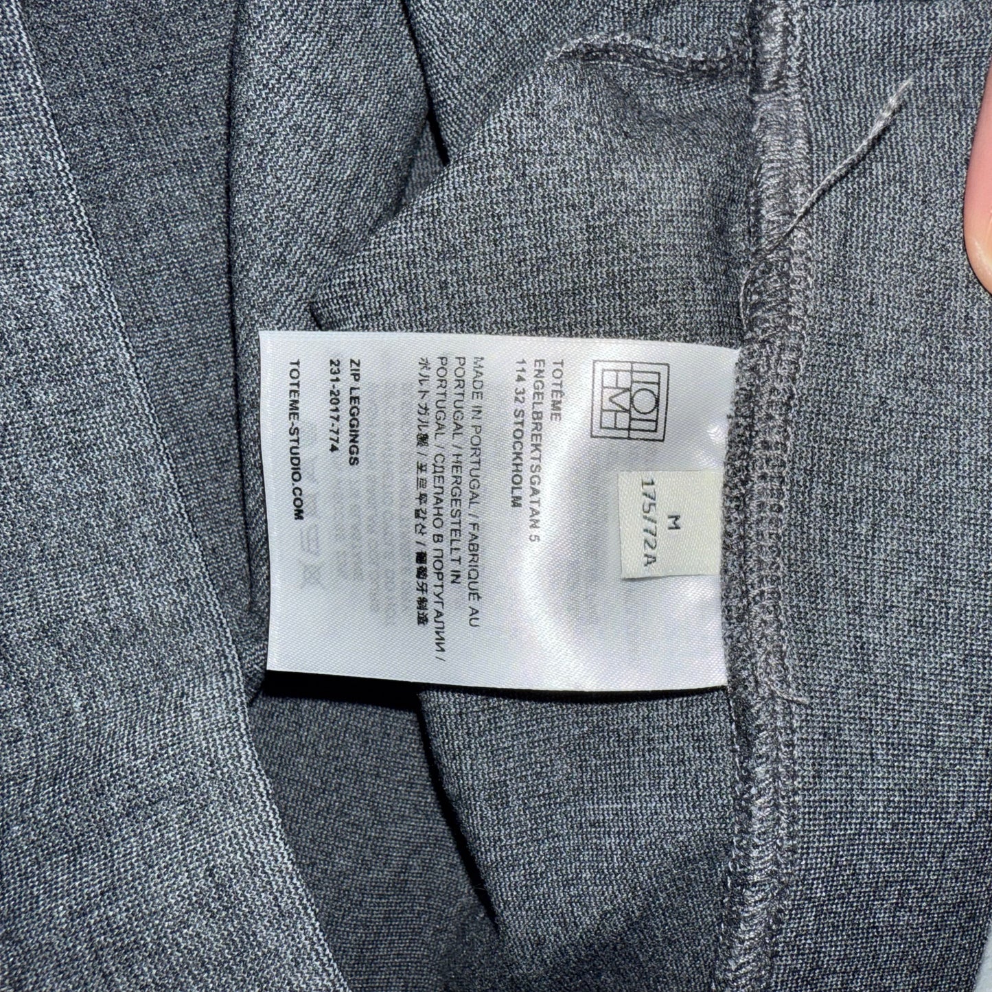 Toteme Grey Leggings