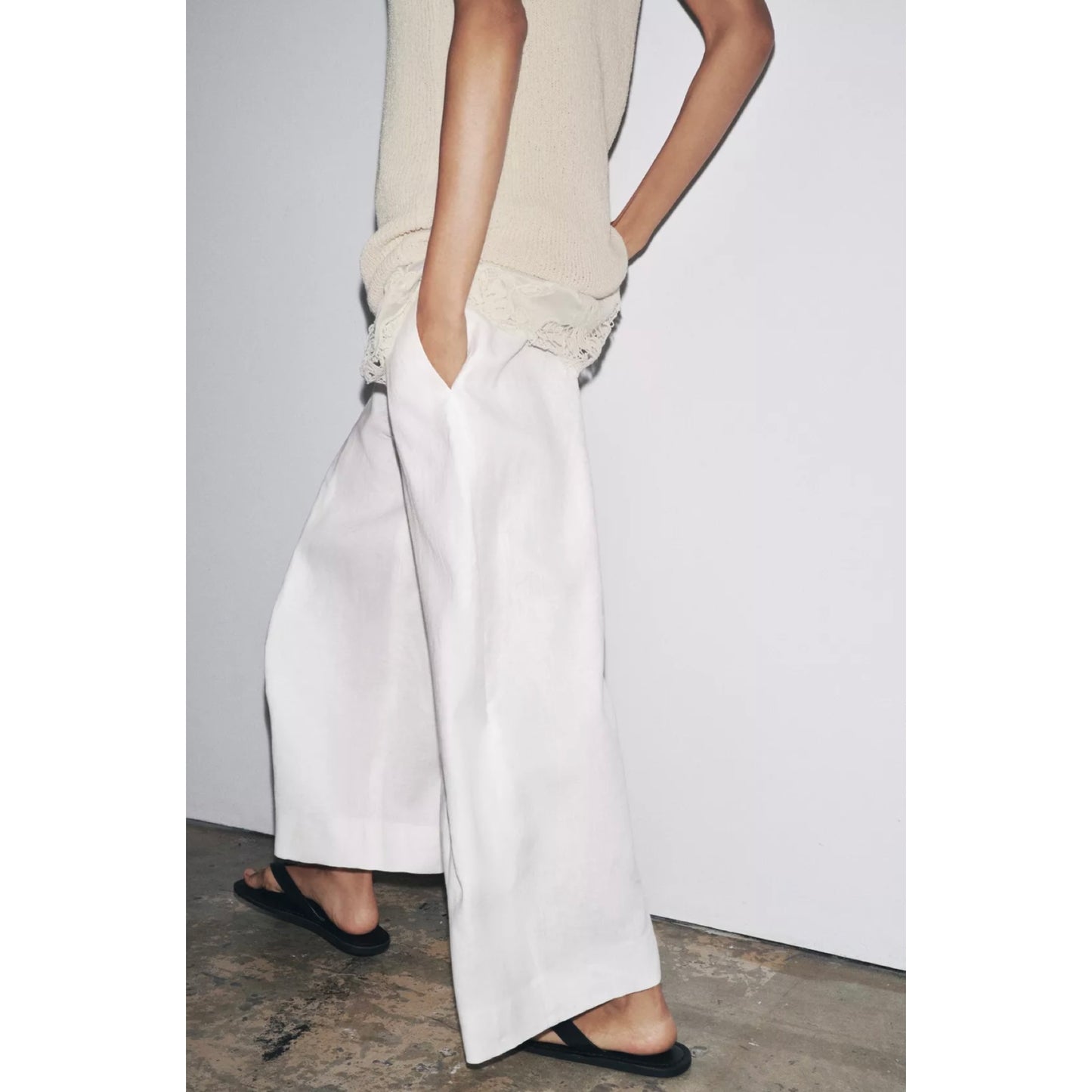 Zara Combination Knit Dress