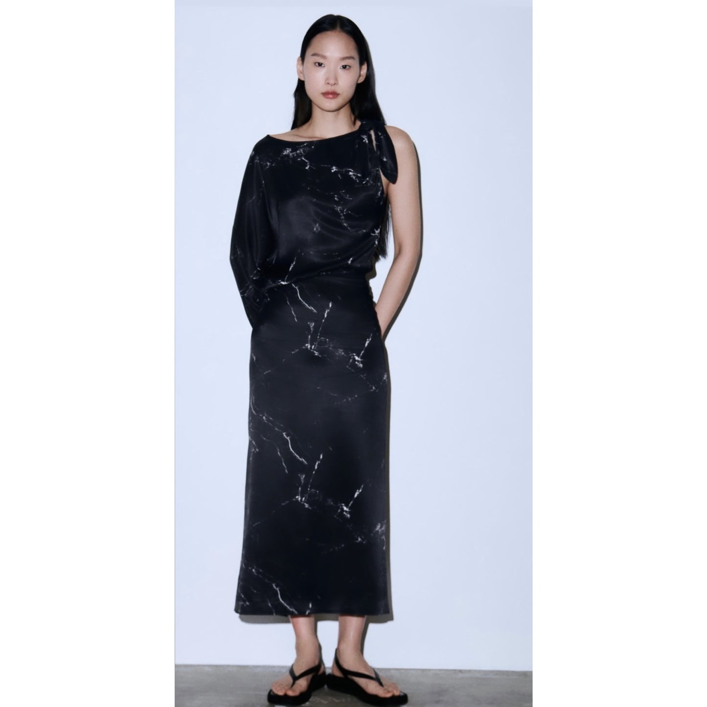 Zara Satin Skirt