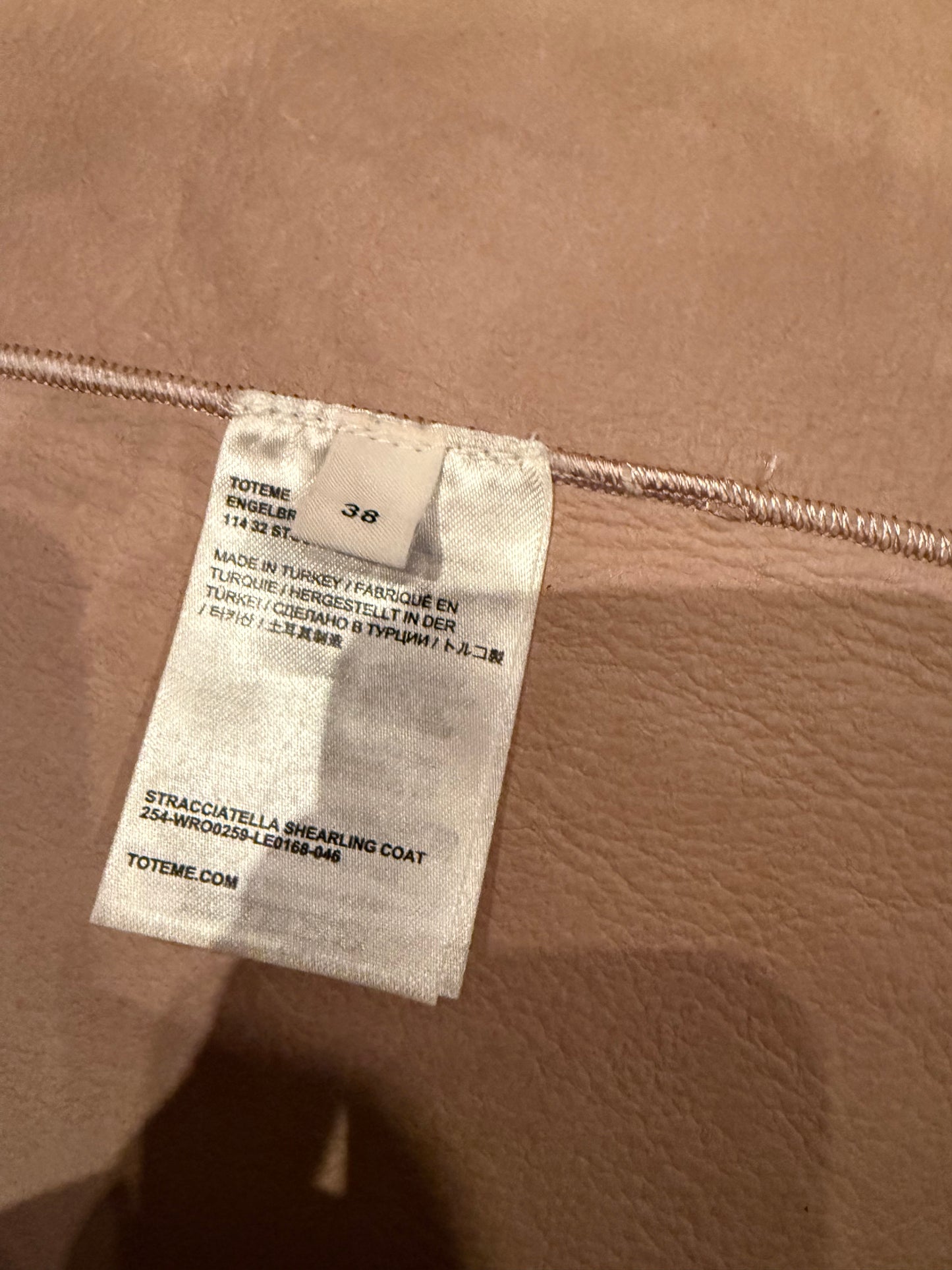 Toteme Shearling Coat