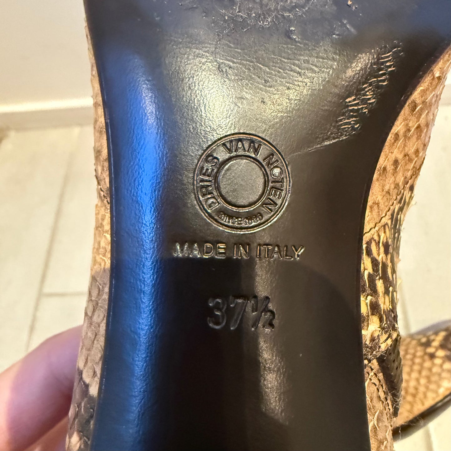 Dries Van Noten Ankle Boots