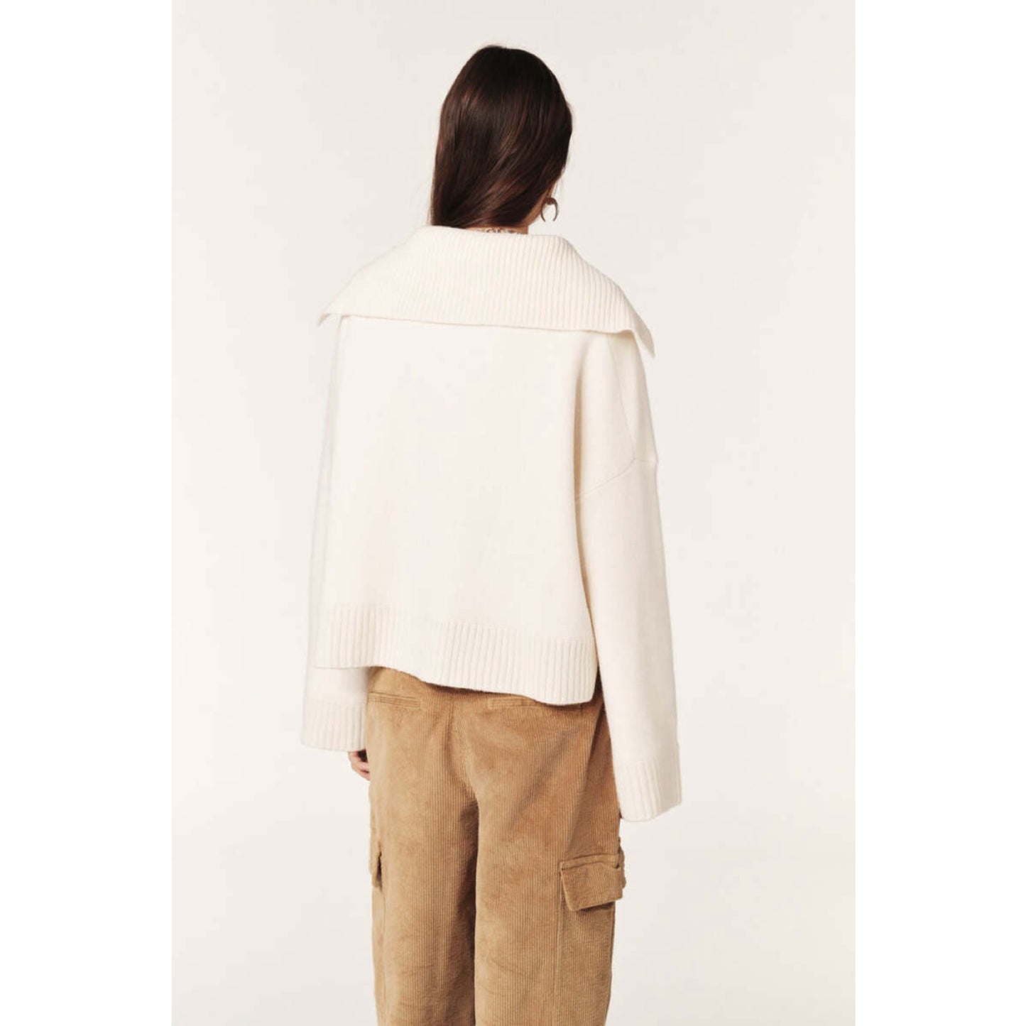 Ba&sh Cream Sweater