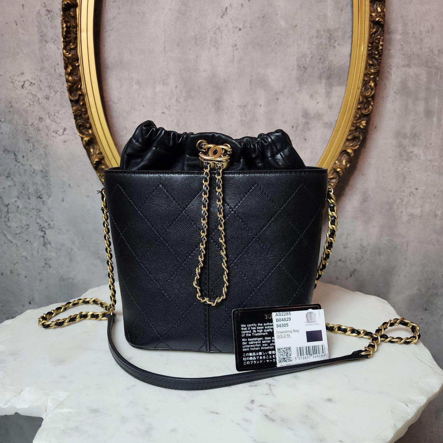 Chanel Matelasse Bucket Bag