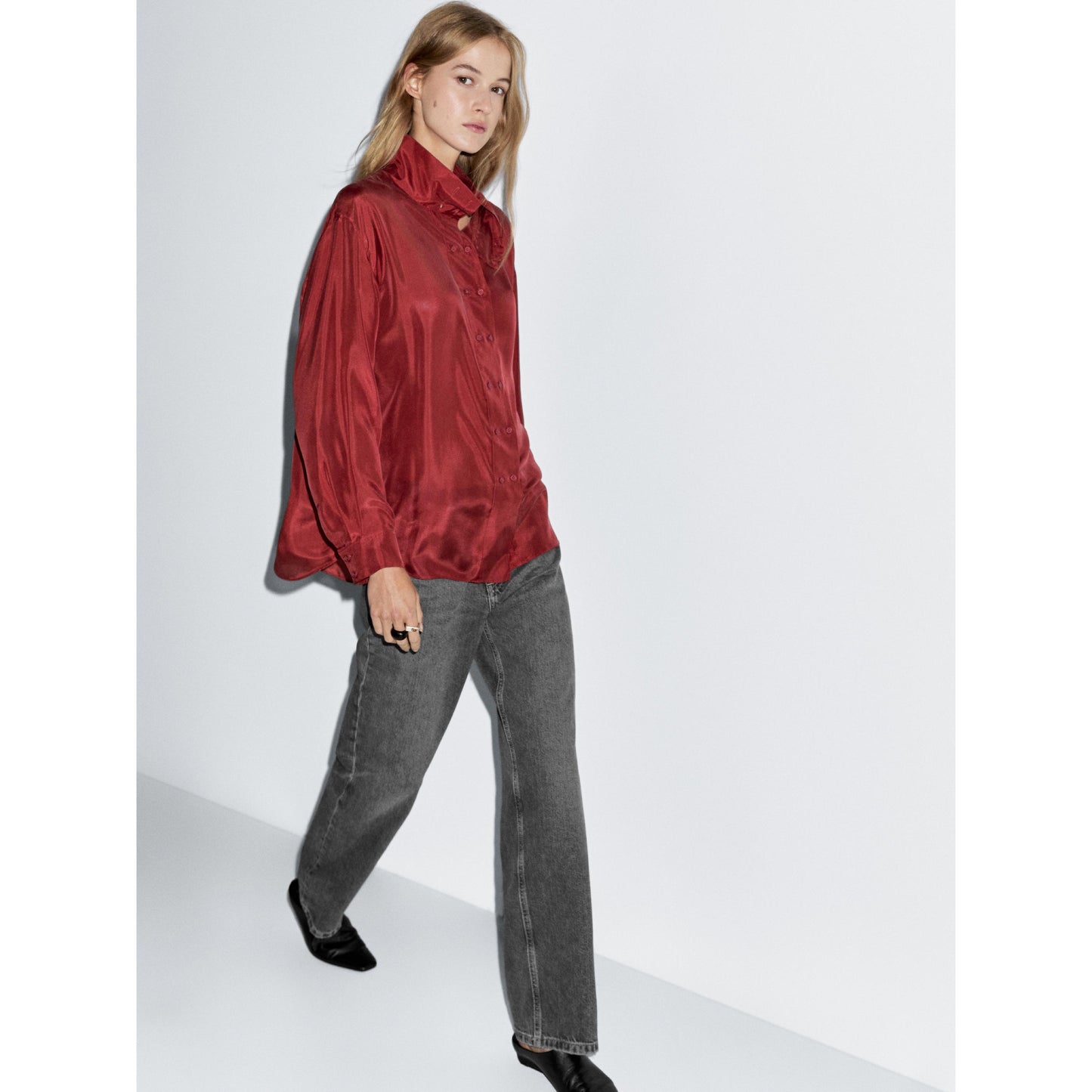 Massimo Dutti Silk Blouse