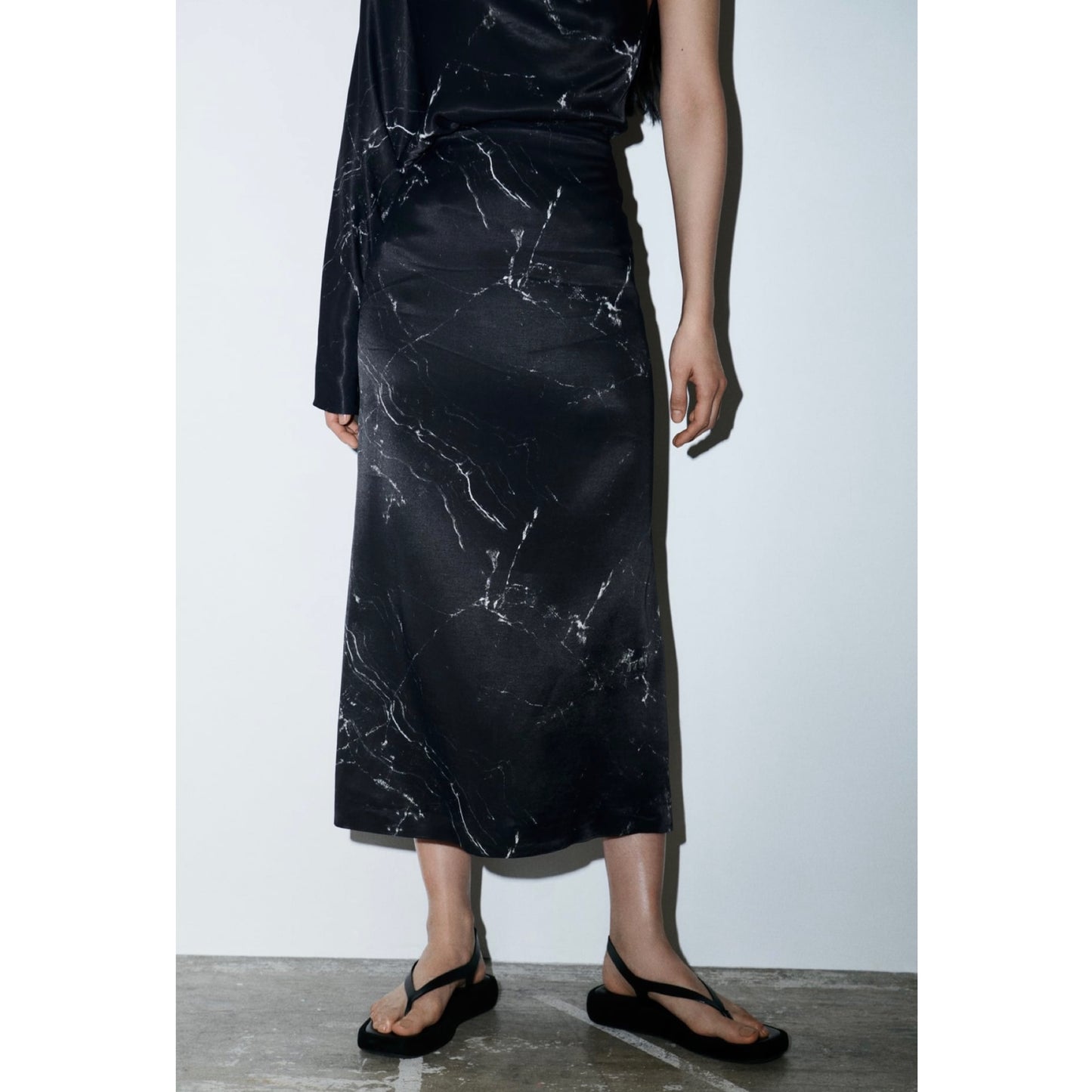 Zara Satin Skirt