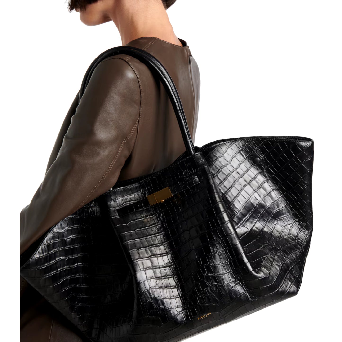 DeMellier Croc Embossed Tote
