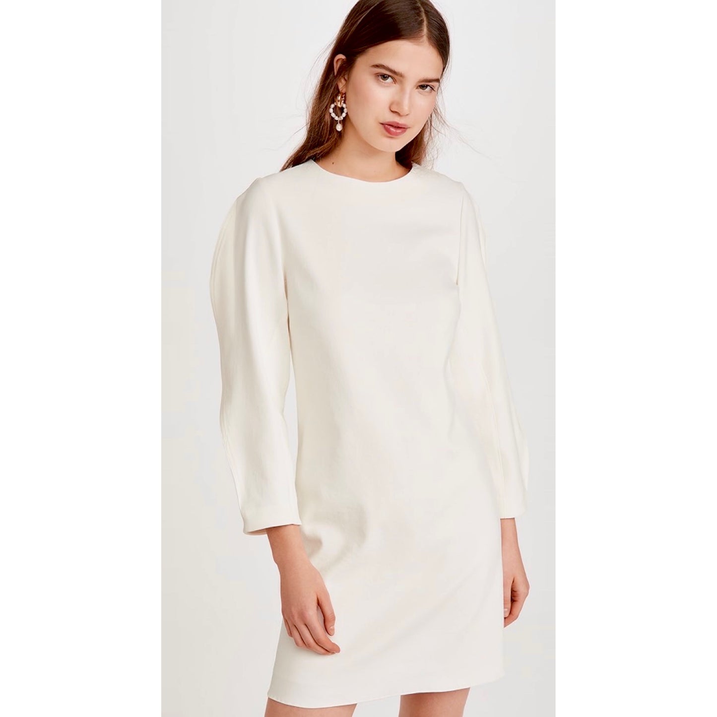 Tibi Origami Sleeve Shift Dress