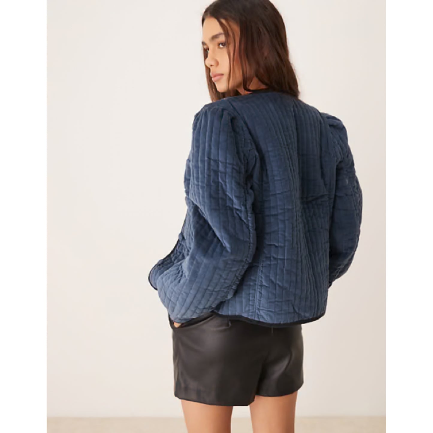 Free People Quilted Jacket