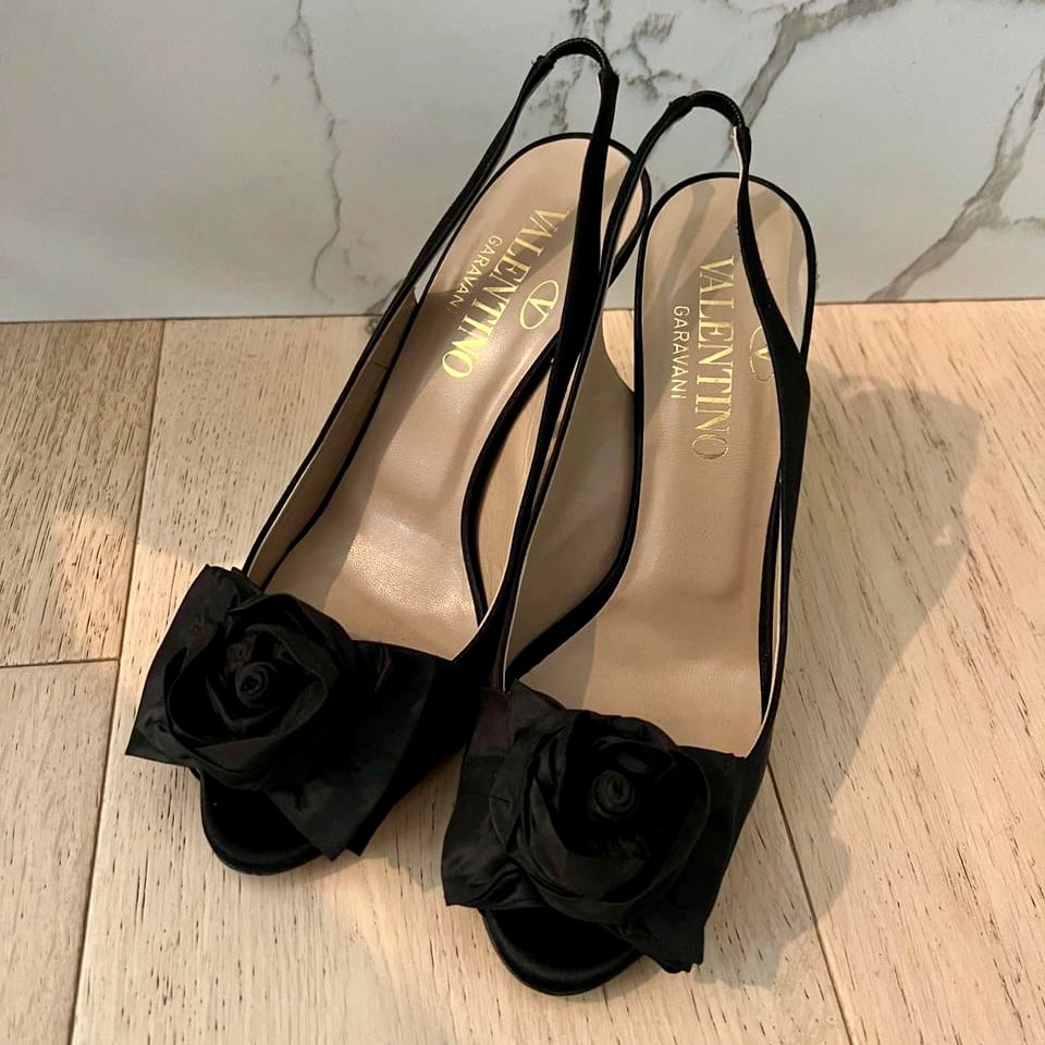 Valentino Satin Heels