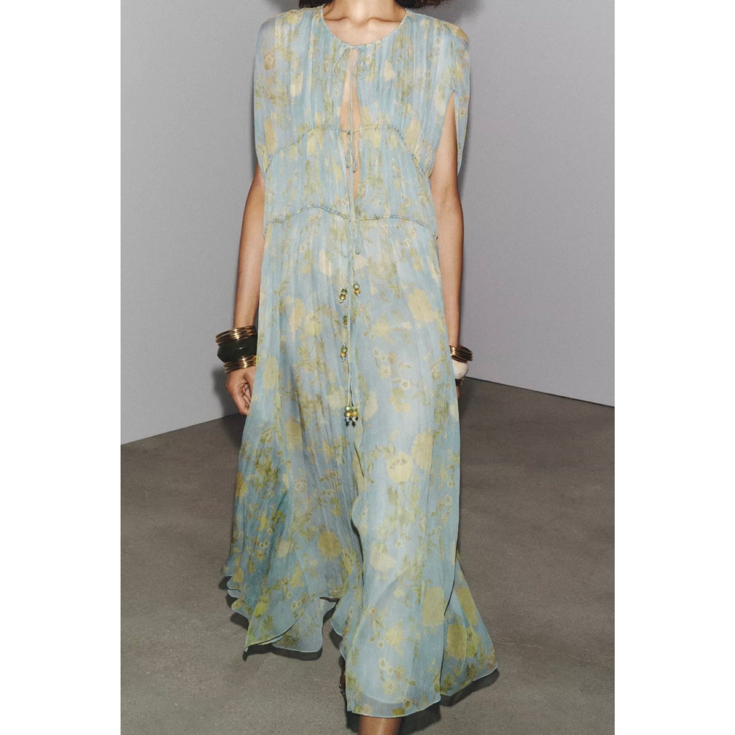 Zara Collection Chiffon Dress