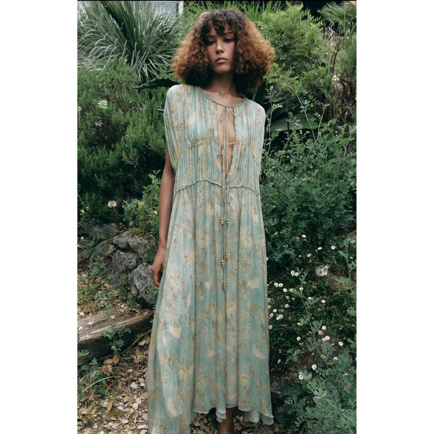 Zara Collection Chiffon Dress