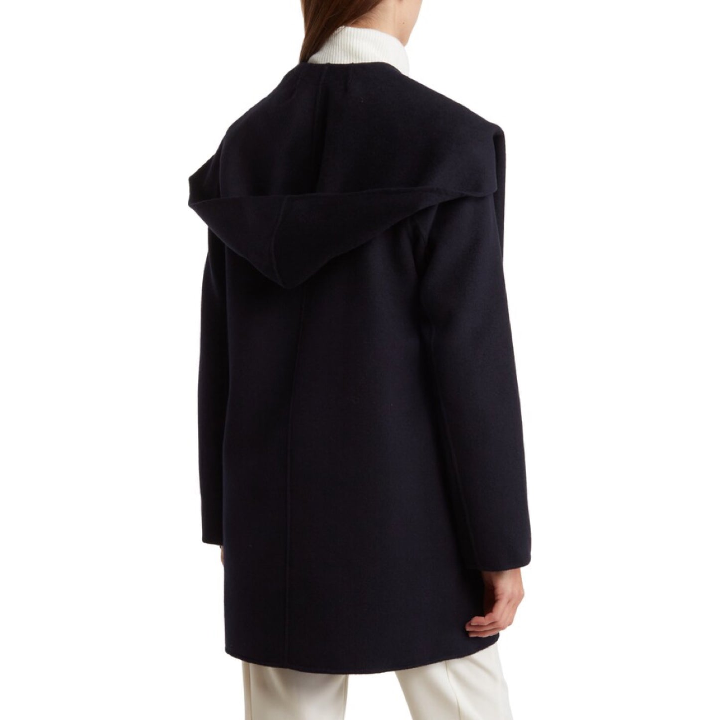 Vince Wool Hooded Coat