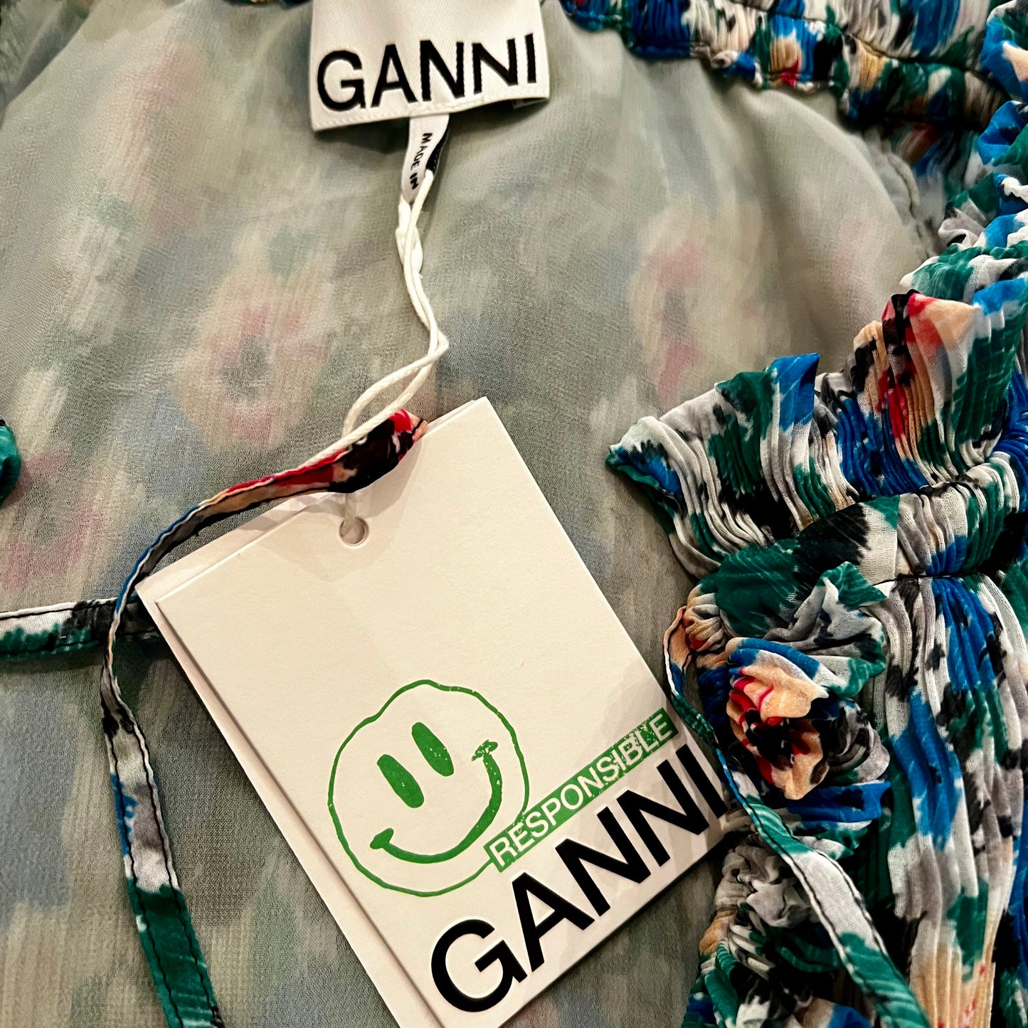 Ganni Floral Blouse