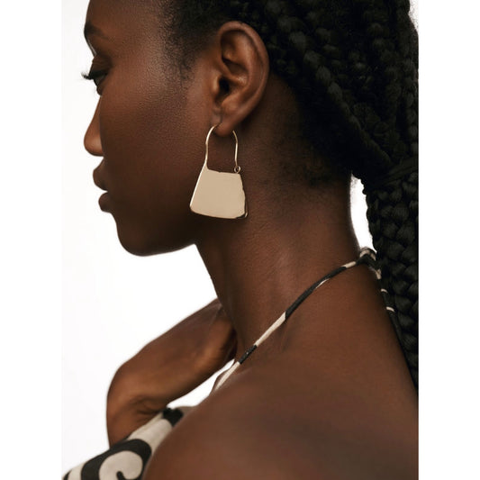 Anthropologie Trapezoid Earrings