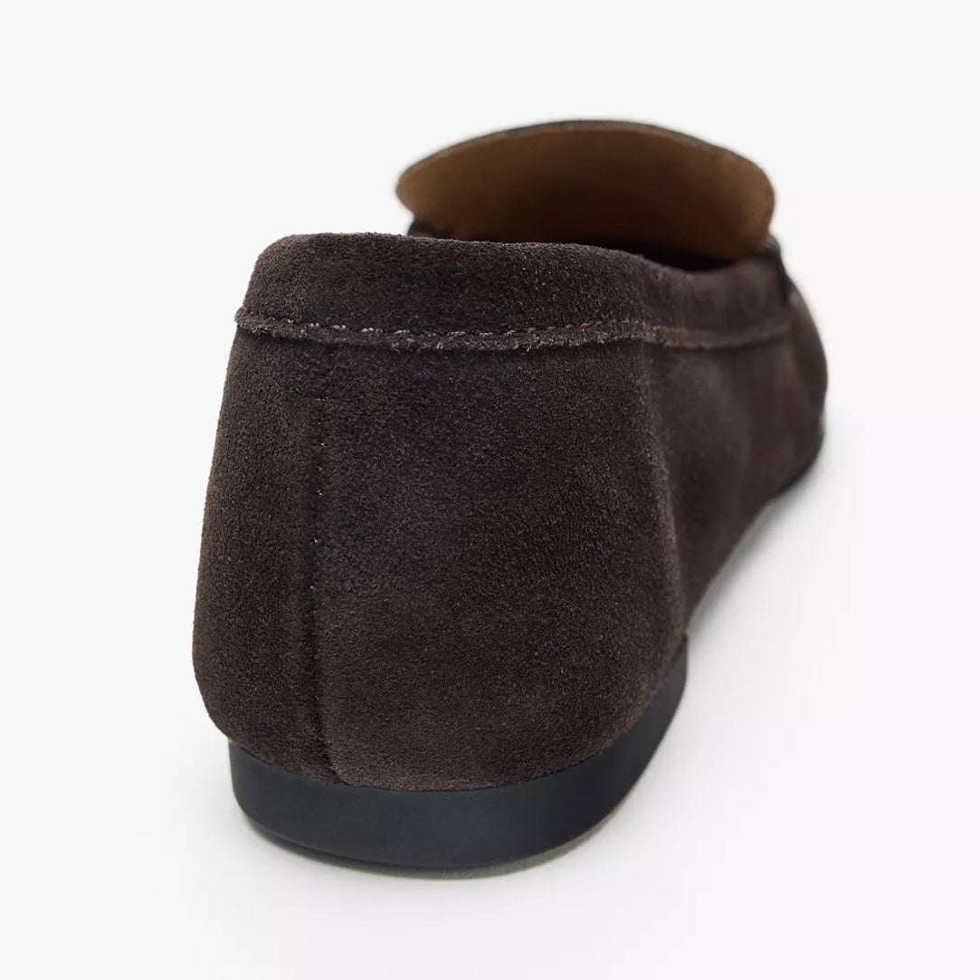 Zara Suede Loafers