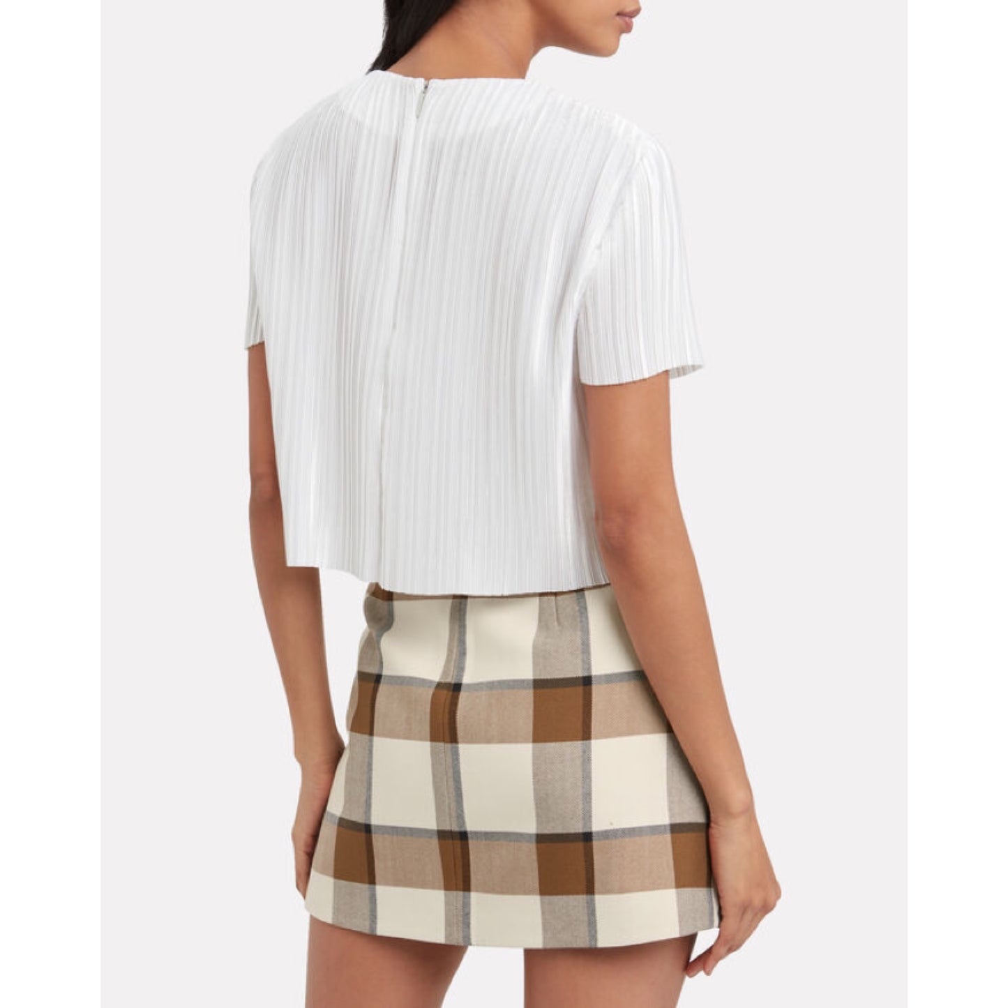 Tibi Pleated Top