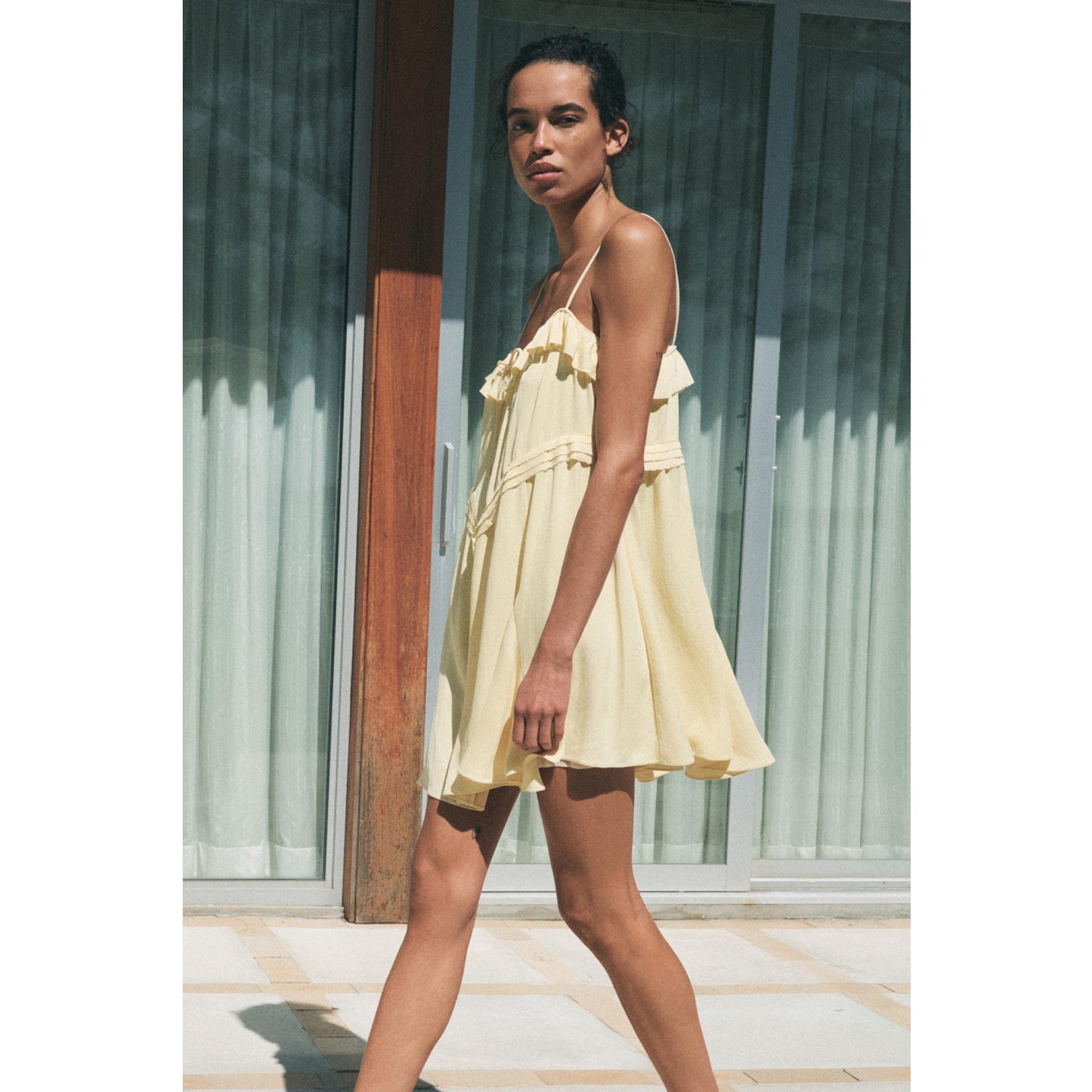 Zara Collection Ruffle Dress