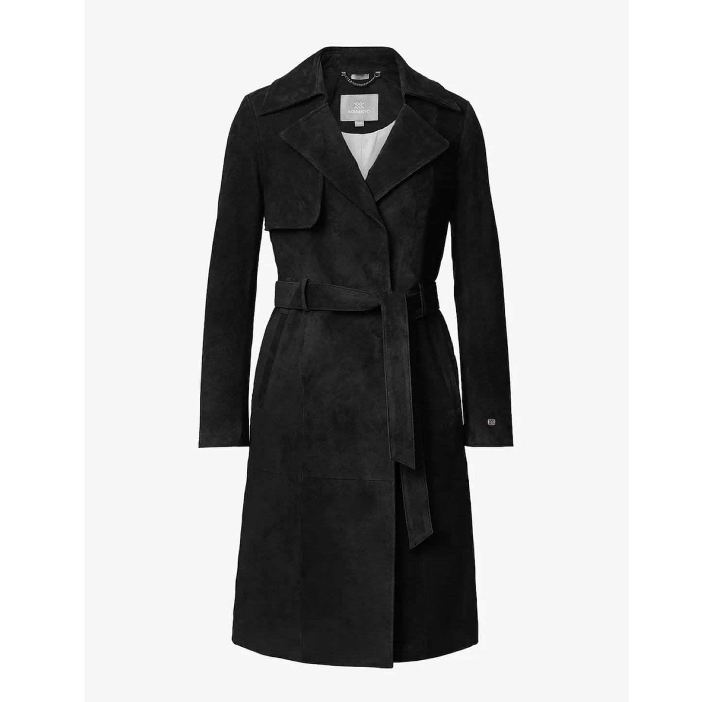 Soia & Kyo Suede Trench