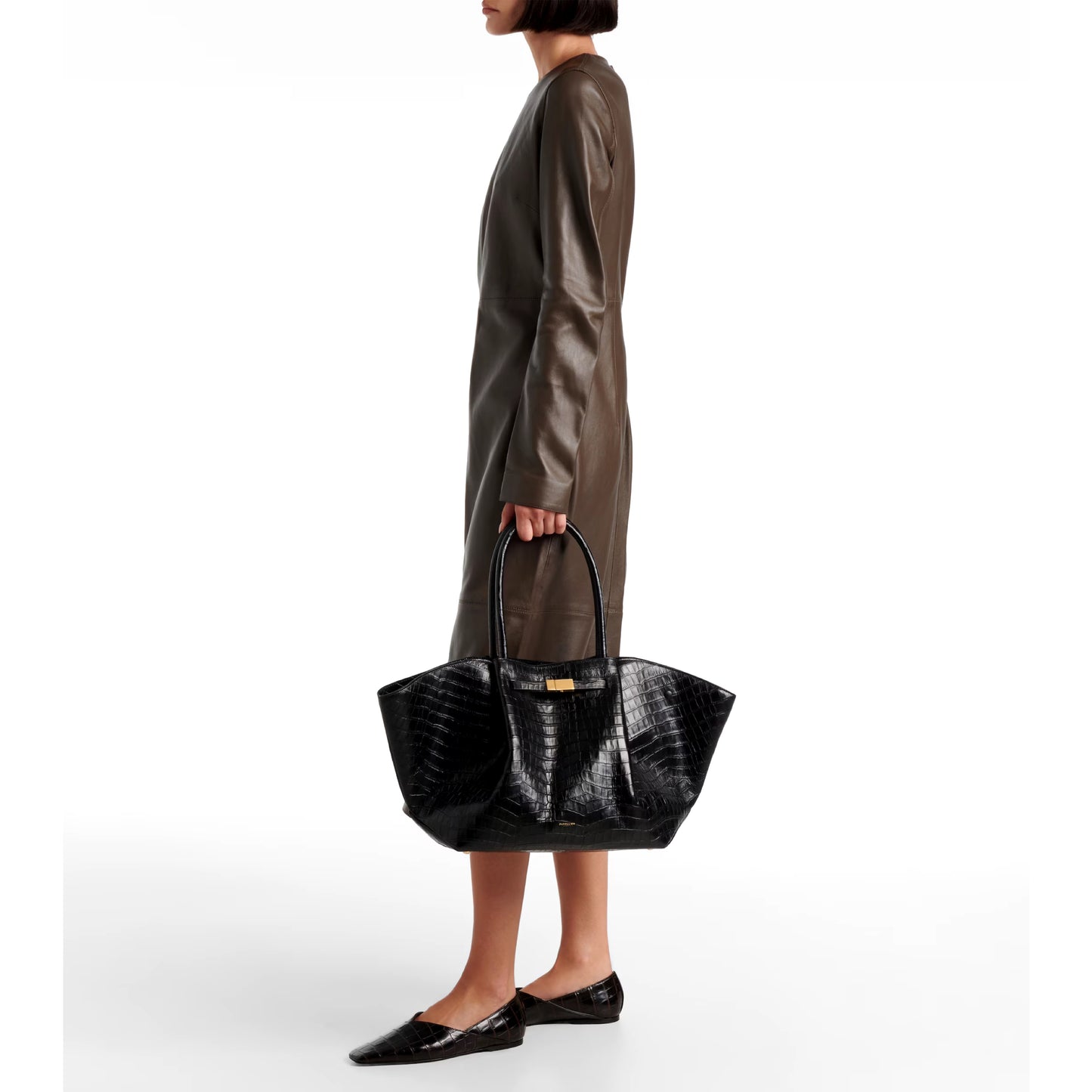 DeMellier Croc Embossed Tote