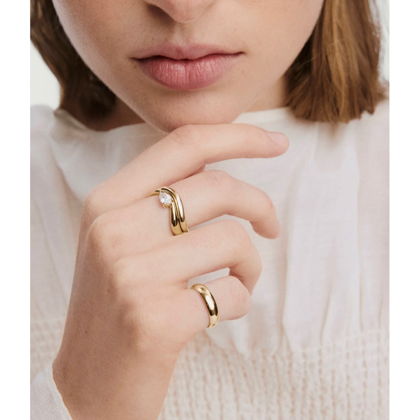 Mejuri Dôme Balanced Ring