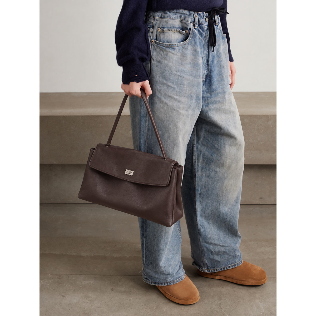 Atorie Brown Rodeo Bag