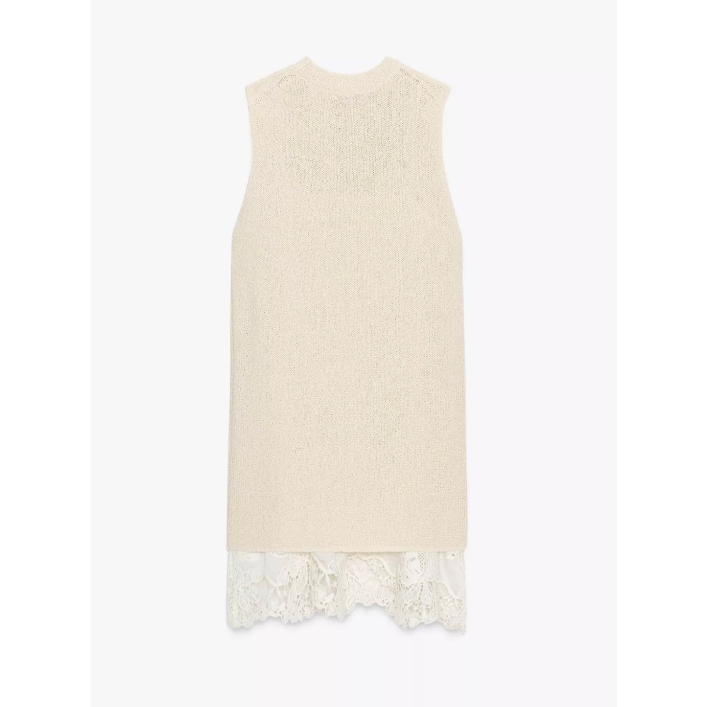 Zara Combination Knit Dress