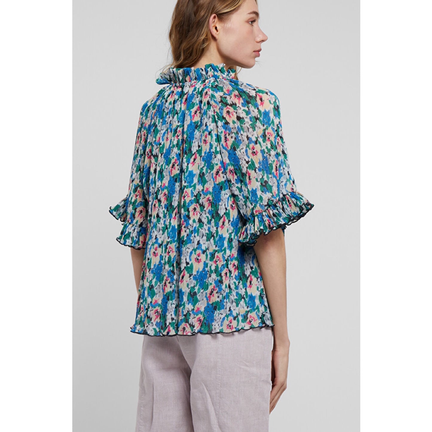 Ganni Floral Blouse