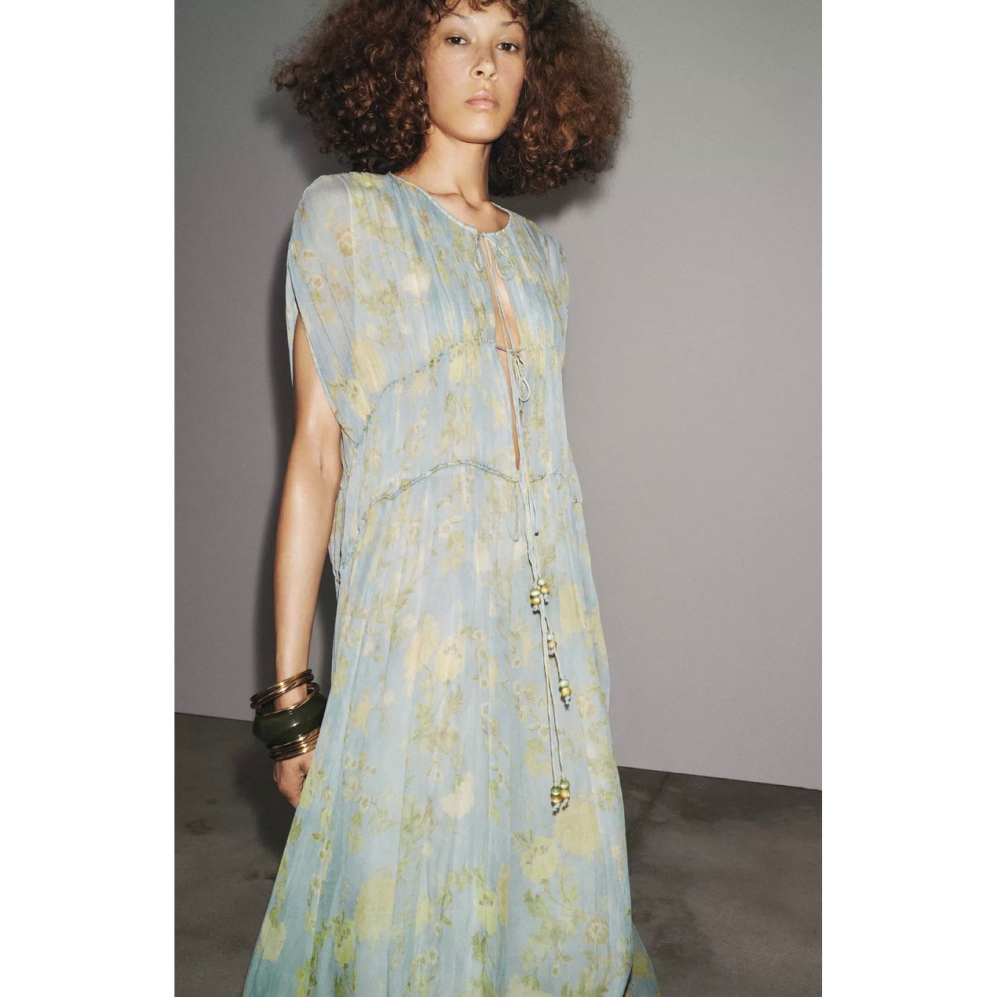 Zara Collection Chiffon Dress