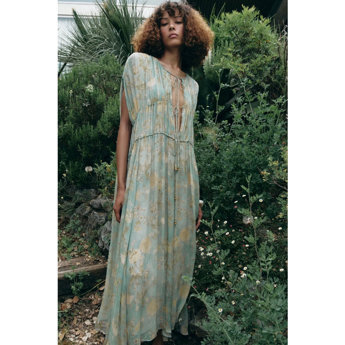 Zara Collection Chiffon Dress
