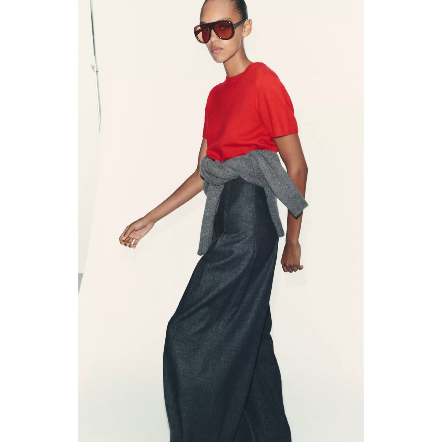 Zara Cashmere Tee