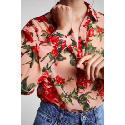 Zara Floral Blouse