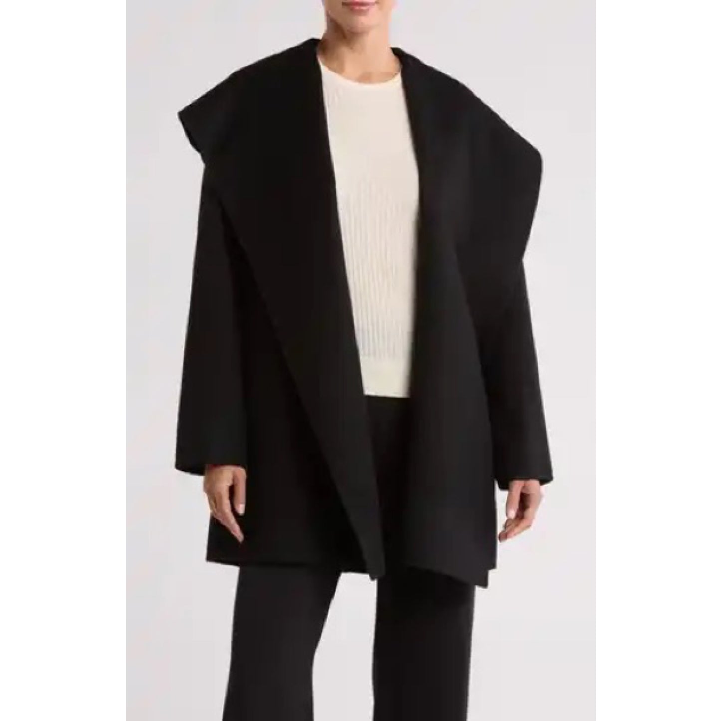 Vince Wool Hooded Coat