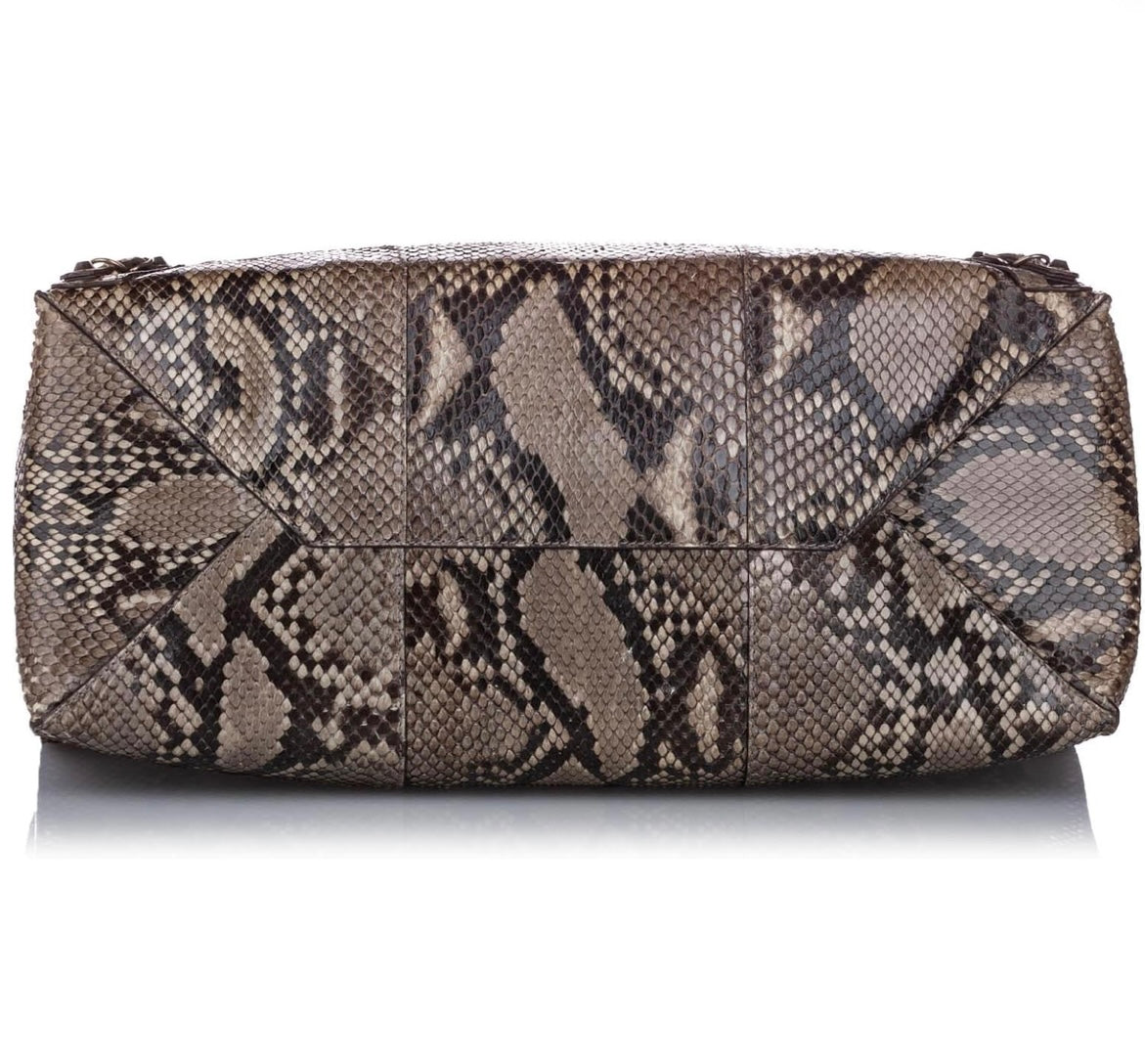Balenciaga Papier A4 Python Tote