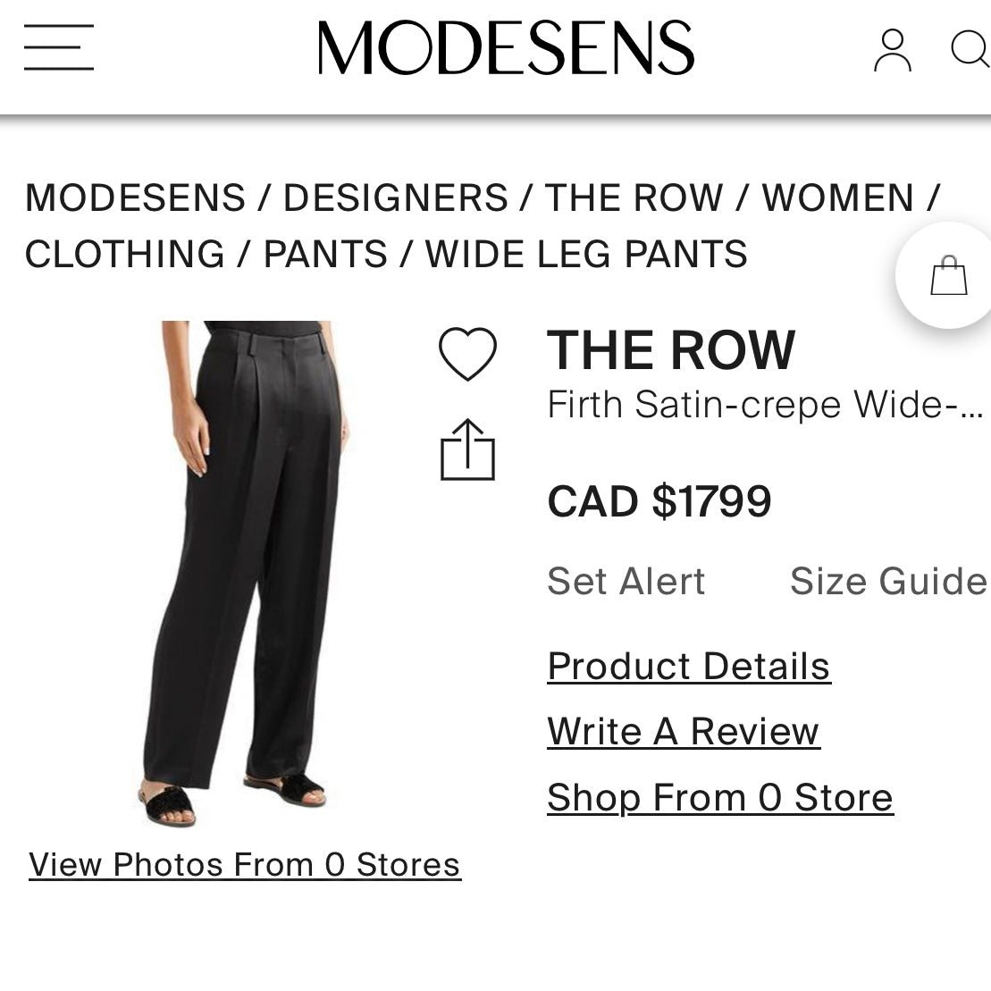 The Row Firth Pants