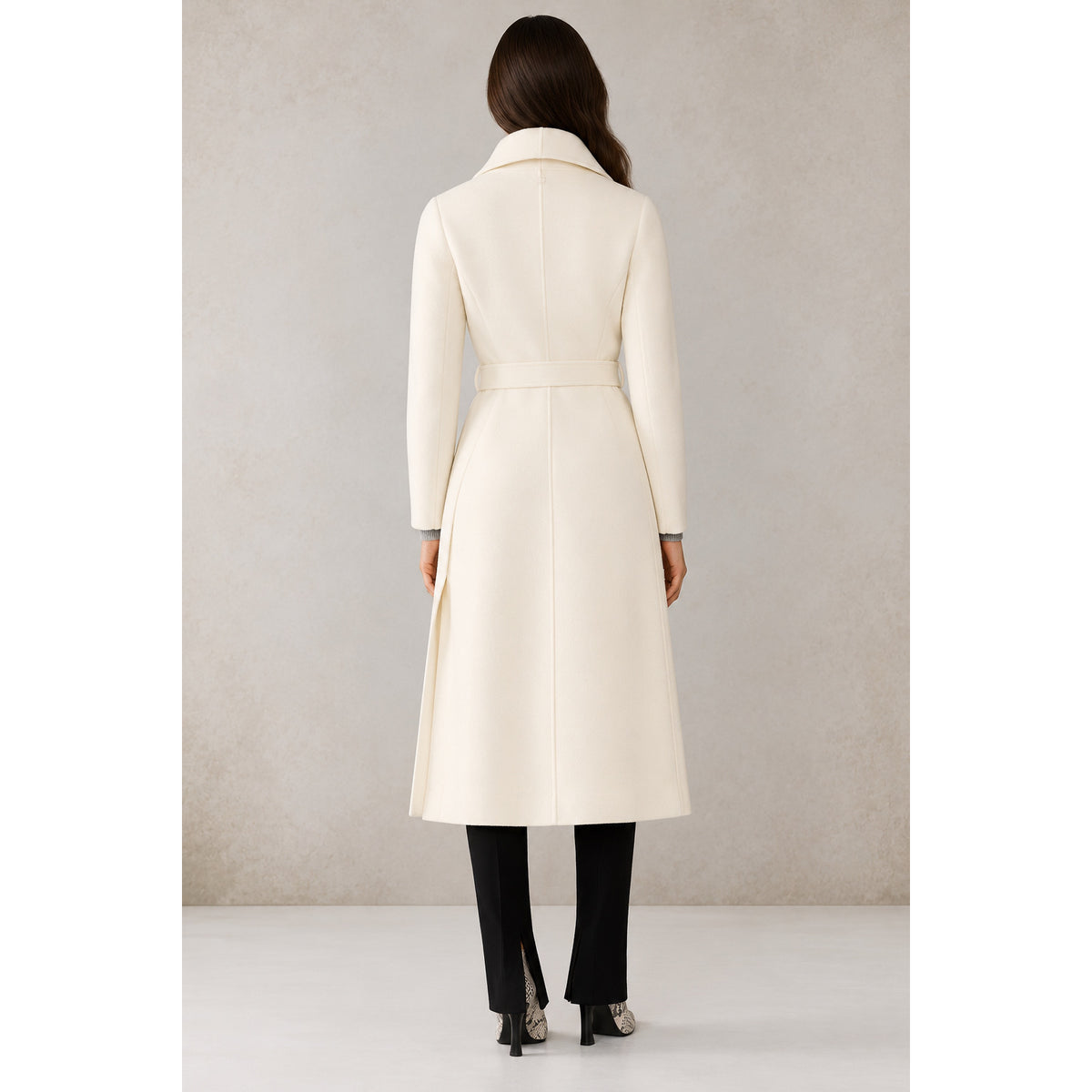 Soia & Kyo Wool Wrap Coat