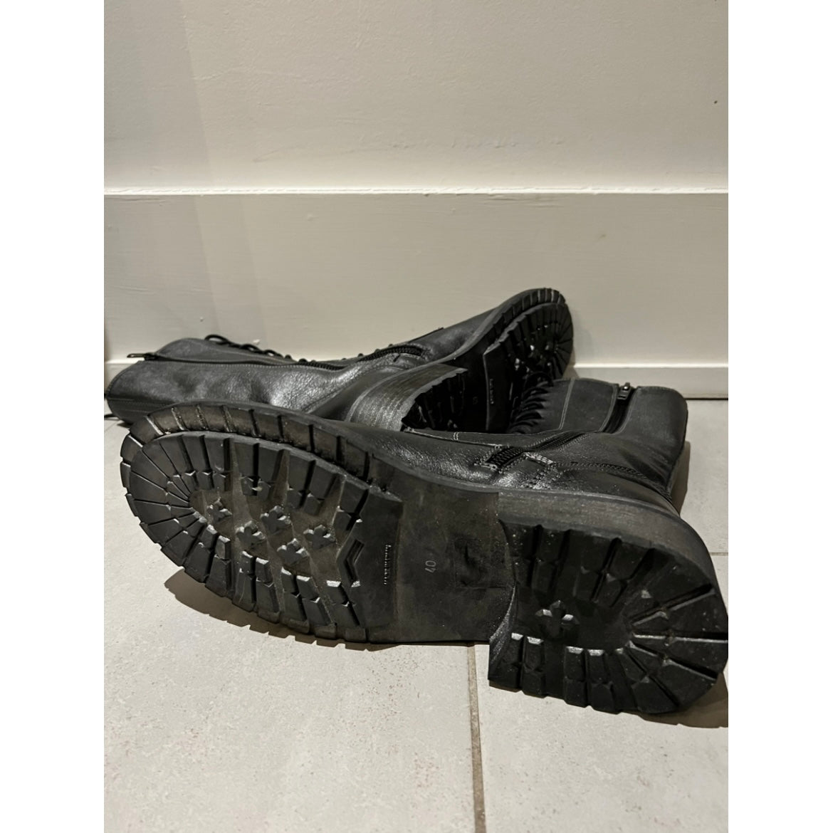 Ann Demeulemeester Vitello Olio Boots