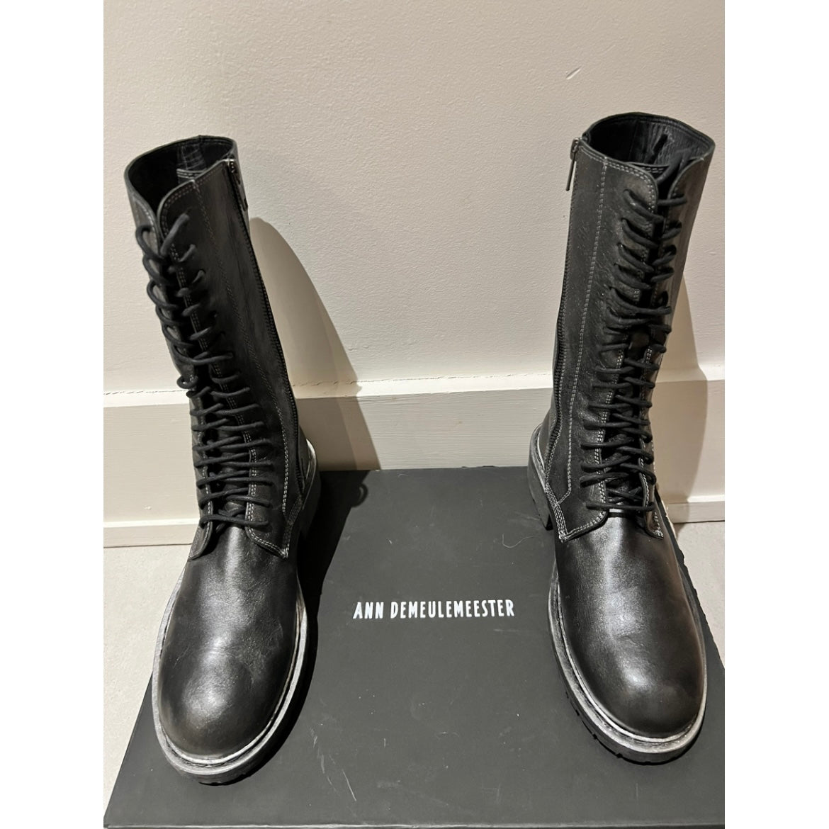 Ann Demeulemeester Vitello Olio Boots
