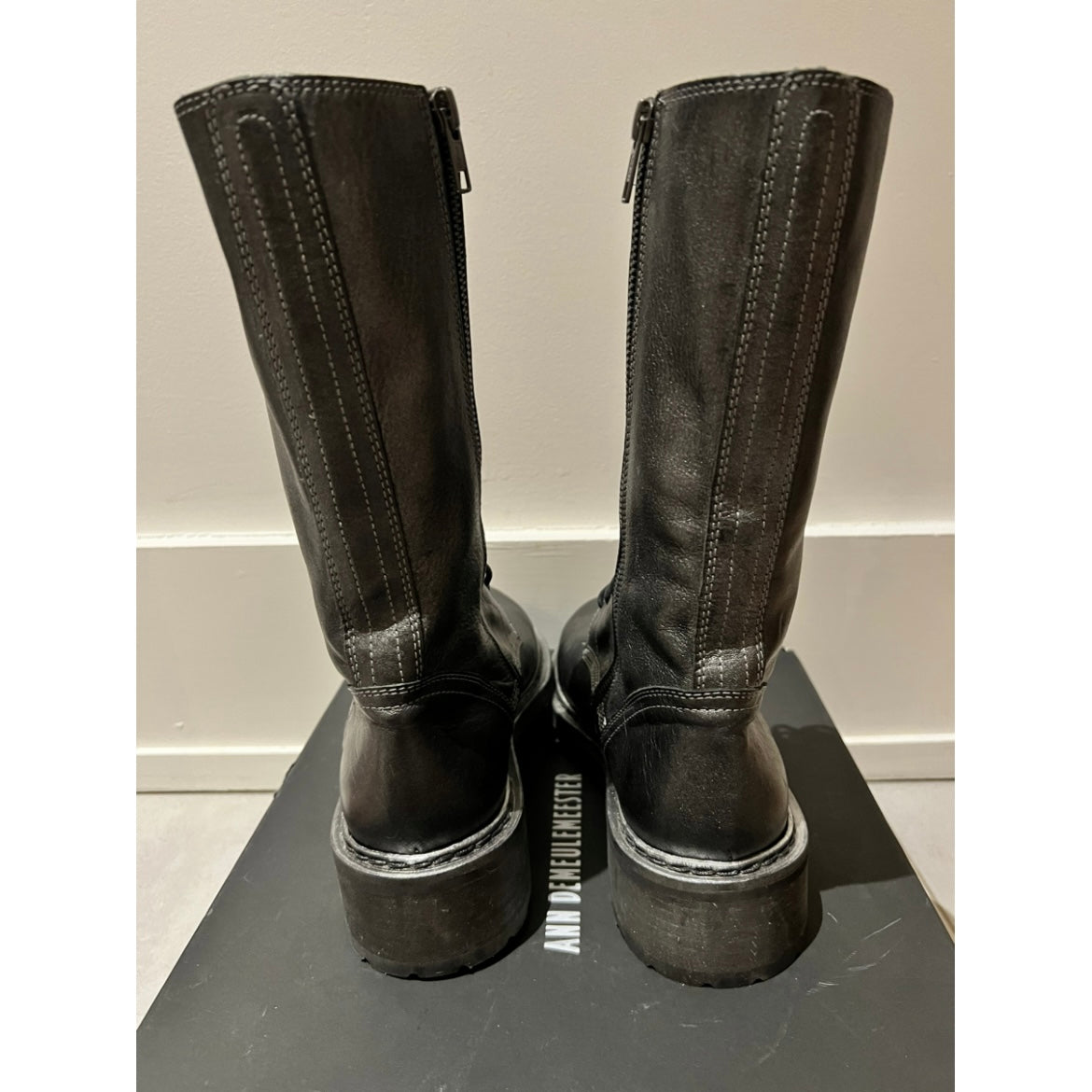 Ann Demeulemeester Vitello Olio Boots