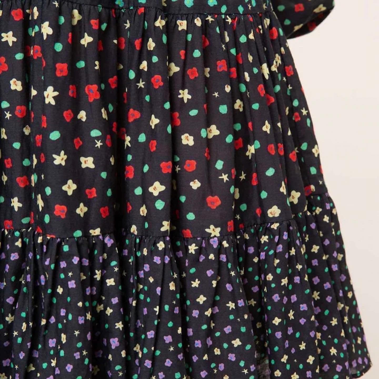 Rixo Floral Print Dress